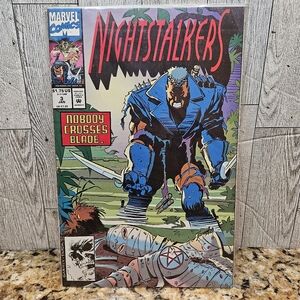 Marvel Nightstalkers #3 Marvel Comics Comic Book Nobody Crosses Blade